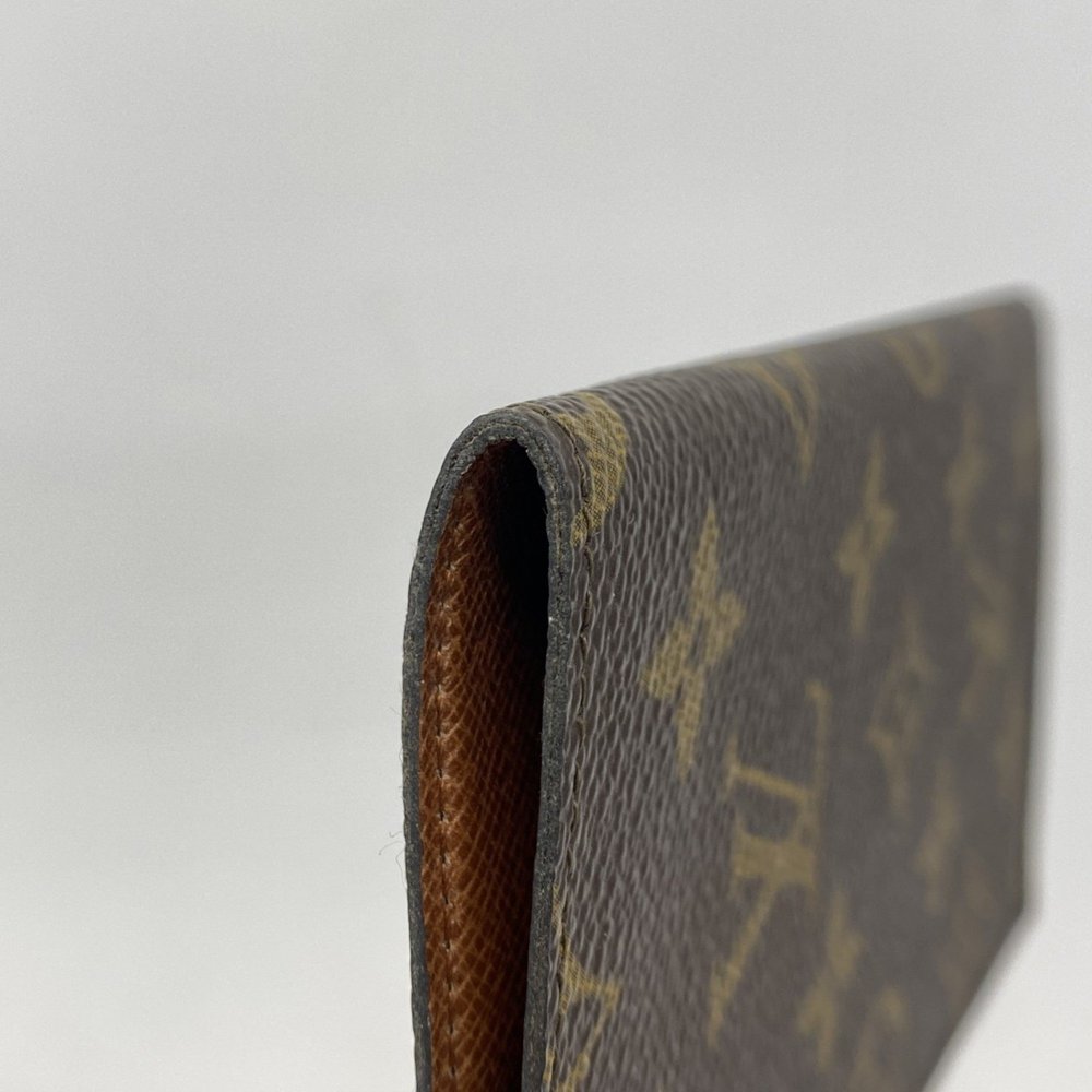 Louis Vuitton Notebook Cover Monogram Agenda Poche M56340 Brown Men's Women's... - Picture 8 of 9